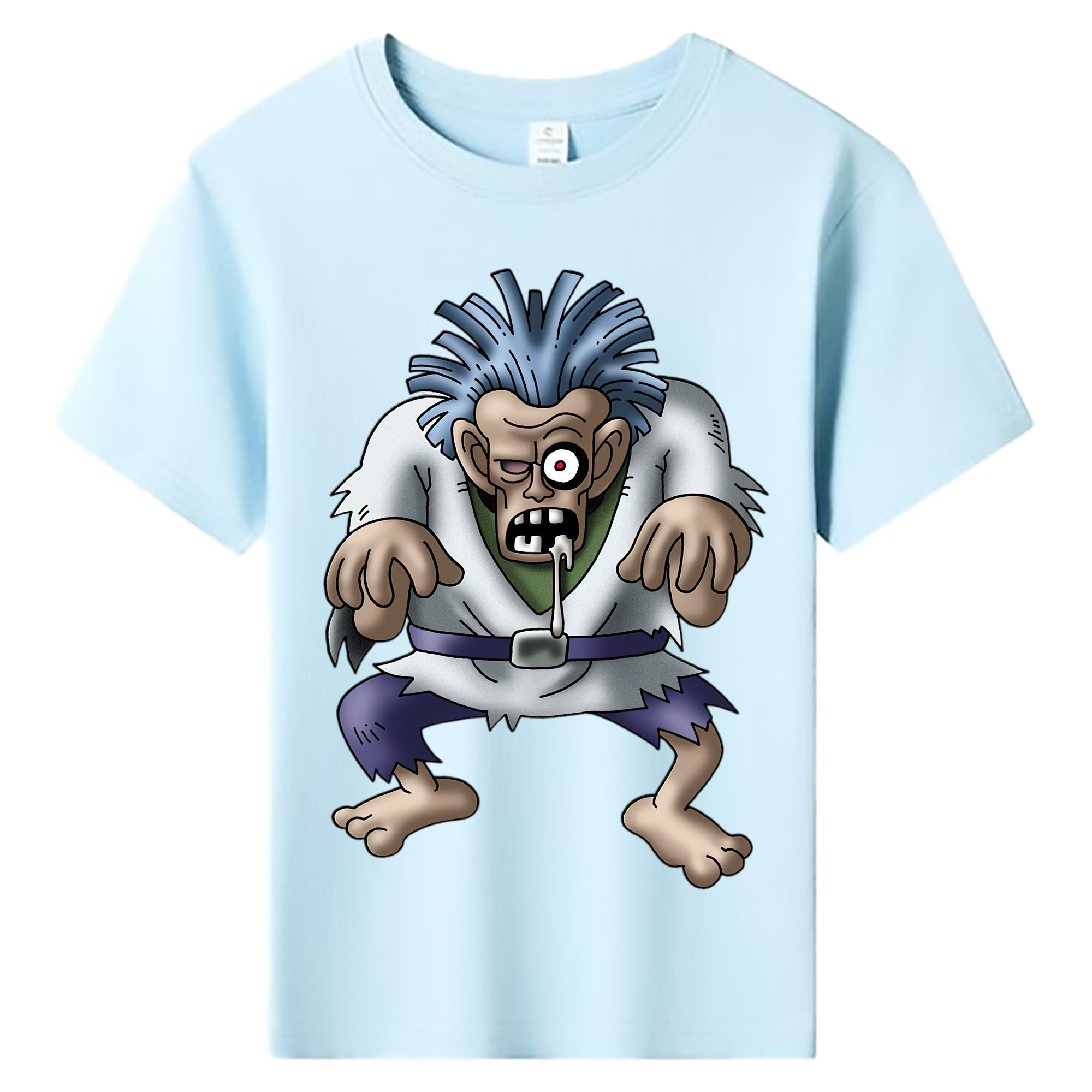（画像用） ドラゴンクエスト Doragon Kuesuto Dragon Quest 綿100％キッズTシャツ（フロントプリント）